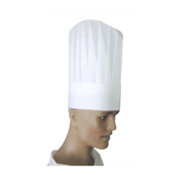 CHAPÉU TOQUE DE CHEF COM PREGAS DEXCAR - Imagem 2
