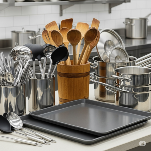 Utensílios de cozinha para bares e restaurantes
