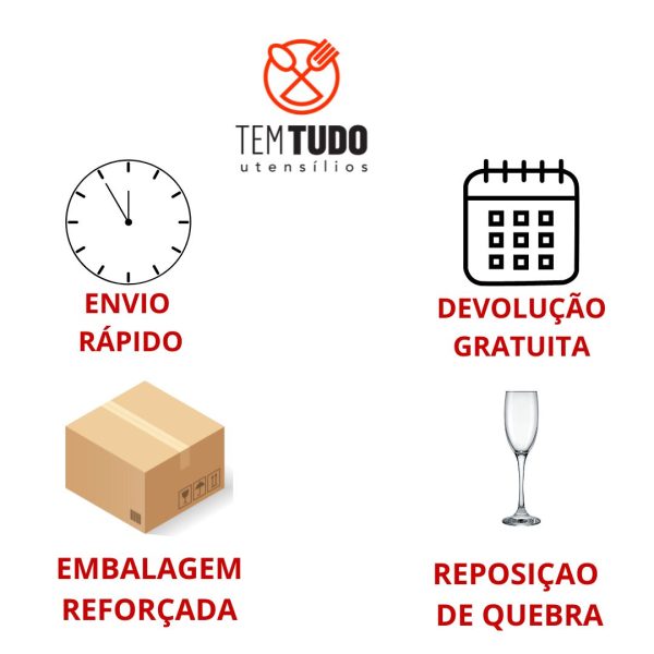 TAÇA CHAMPANHE BARONE 190ML - Imagem 3